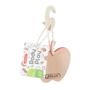 manzana de madera para roedores mascotas bastet