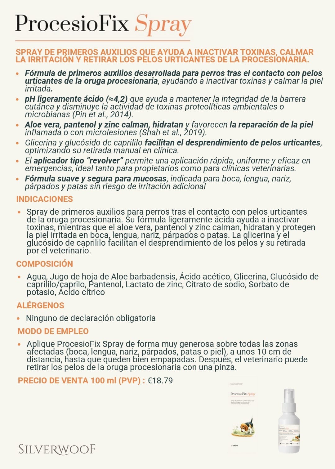 Procesiofix Spray 100 ml - Imagen 2