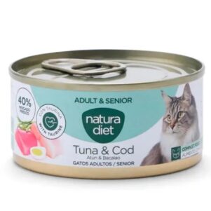 Natura Diet Adult & Senior Atún y Bacalao Gato