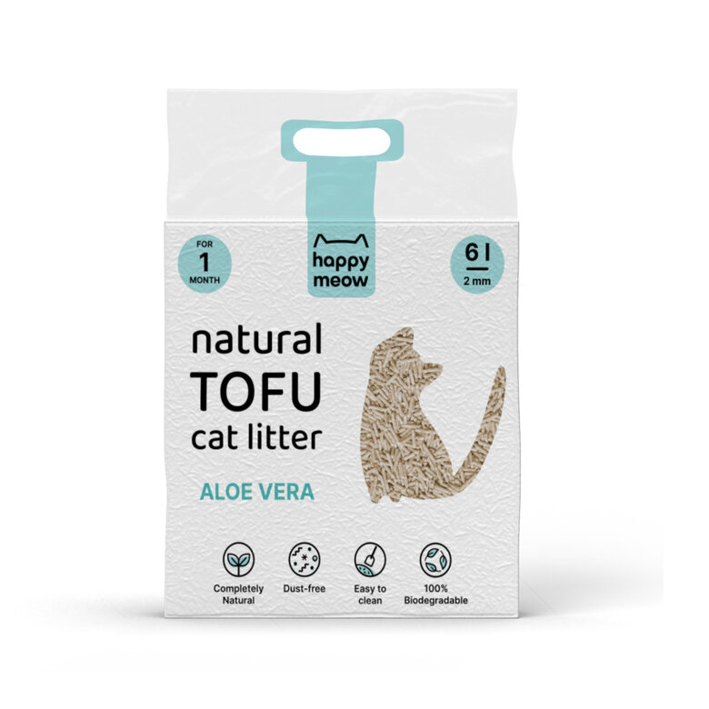 Happy Meow Natural Tofu Aloe Vera 6L