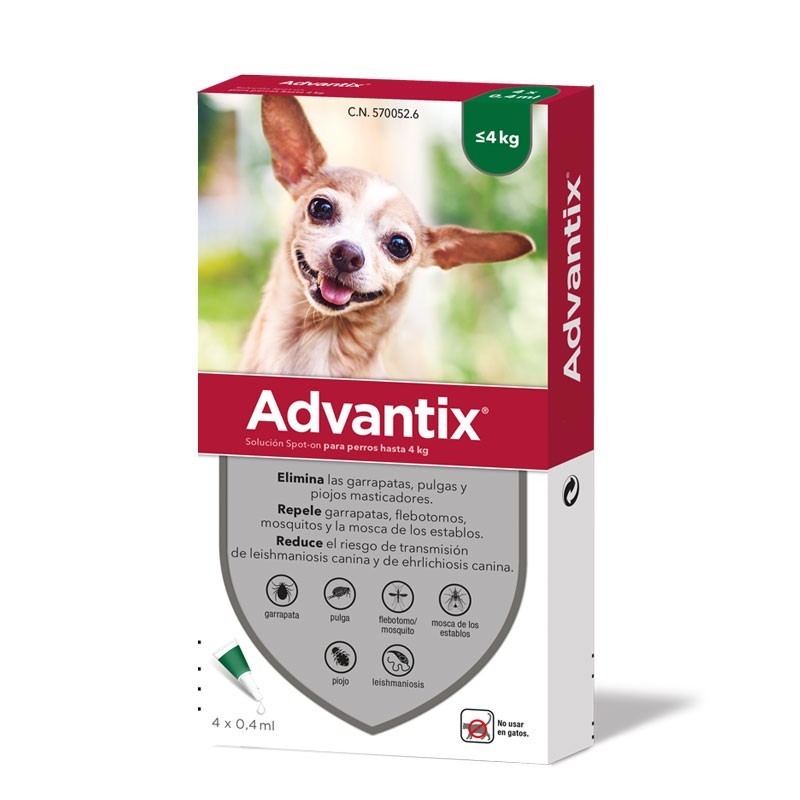Advantix < 4 kg