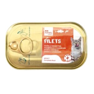 BubiNature Filets Atún y Gambas 85 gr