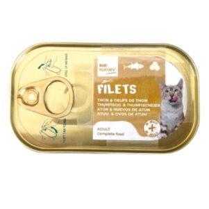 BubiNature Filets Atún y Huevas de Atún 85 gr
